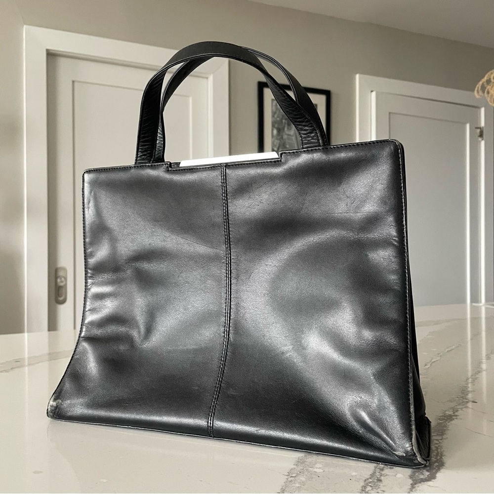 Vintage Kenneth Cole Leather Bag - Picture 4 of 14